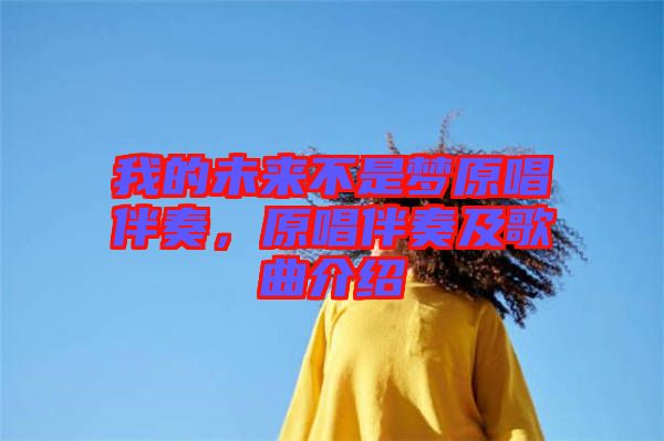我的未來不是夢原唱伴奏，原唱伴奏及歌曲介紹