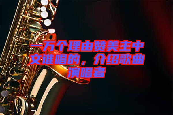 一萬個理由贊美主中文誰唱的，介紹歌曲演唱者