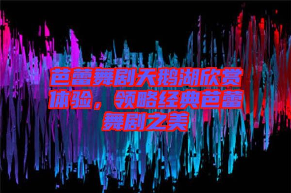 芭蕾舞劇天鵝湖欣賞體驗(yàn)，領(lǐng)略經(jīng)典芭蕾舞劇之美