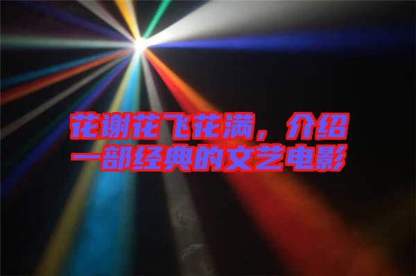 花謝花飛花滿，介紹一部經典的文藝電影